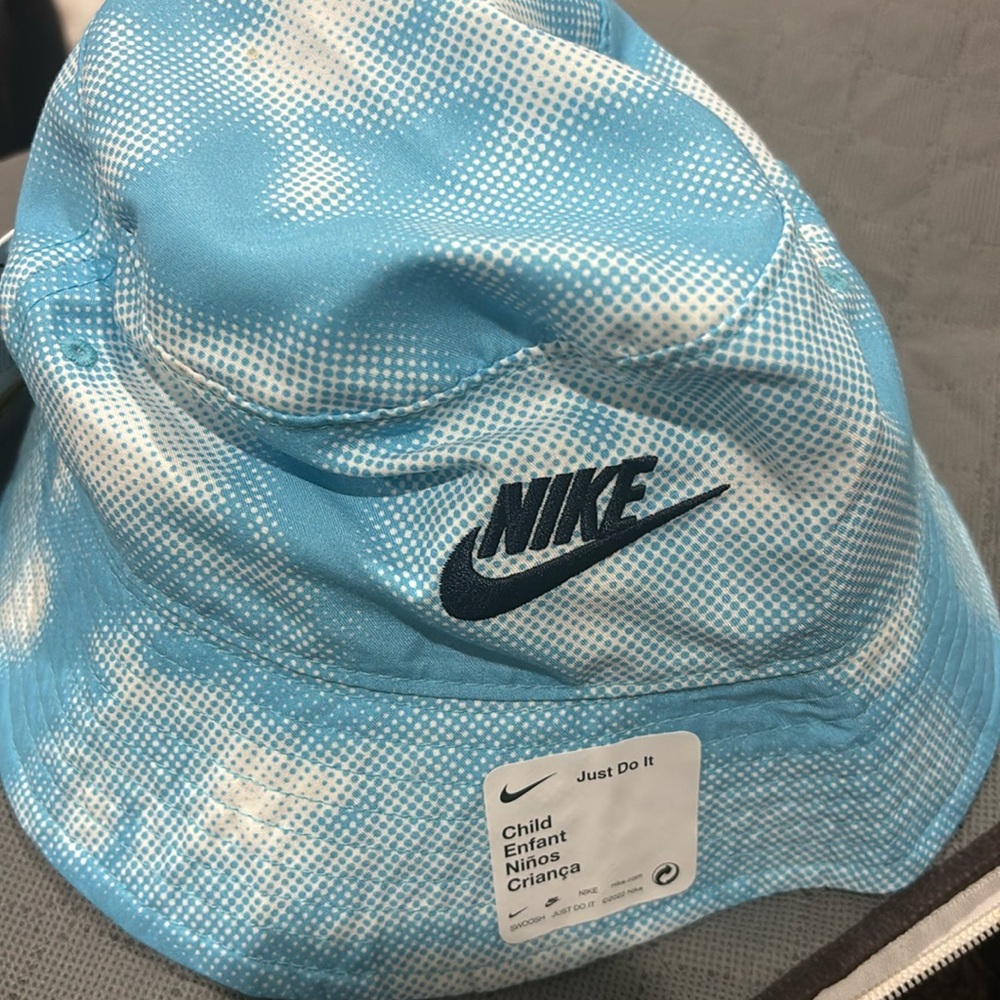 Nike kids bucket hat Baltic blue